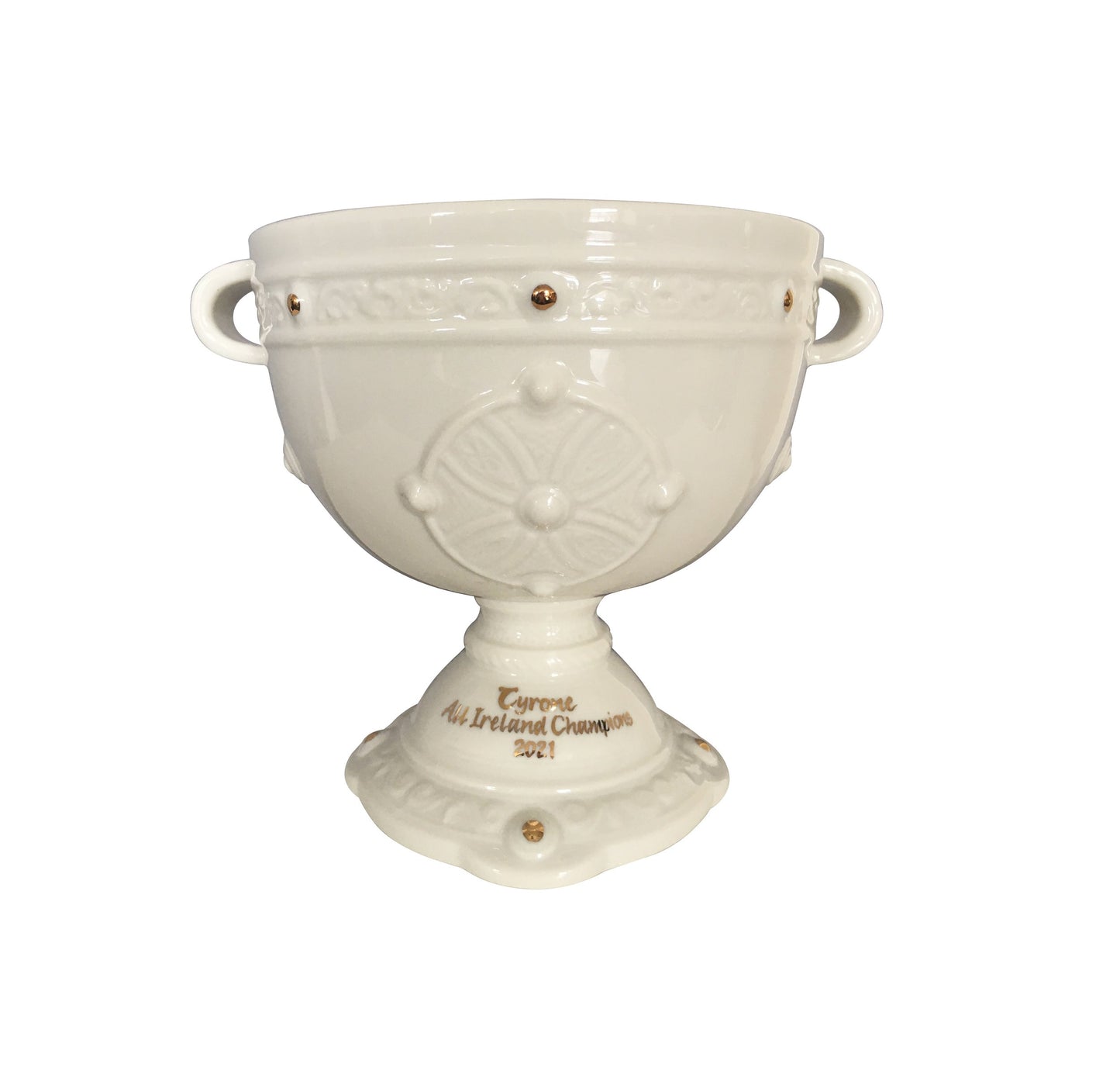 Belleek China Replica Sam Maguire/Ardagh Chalice - Tyrone All-Ireland Champions 2021