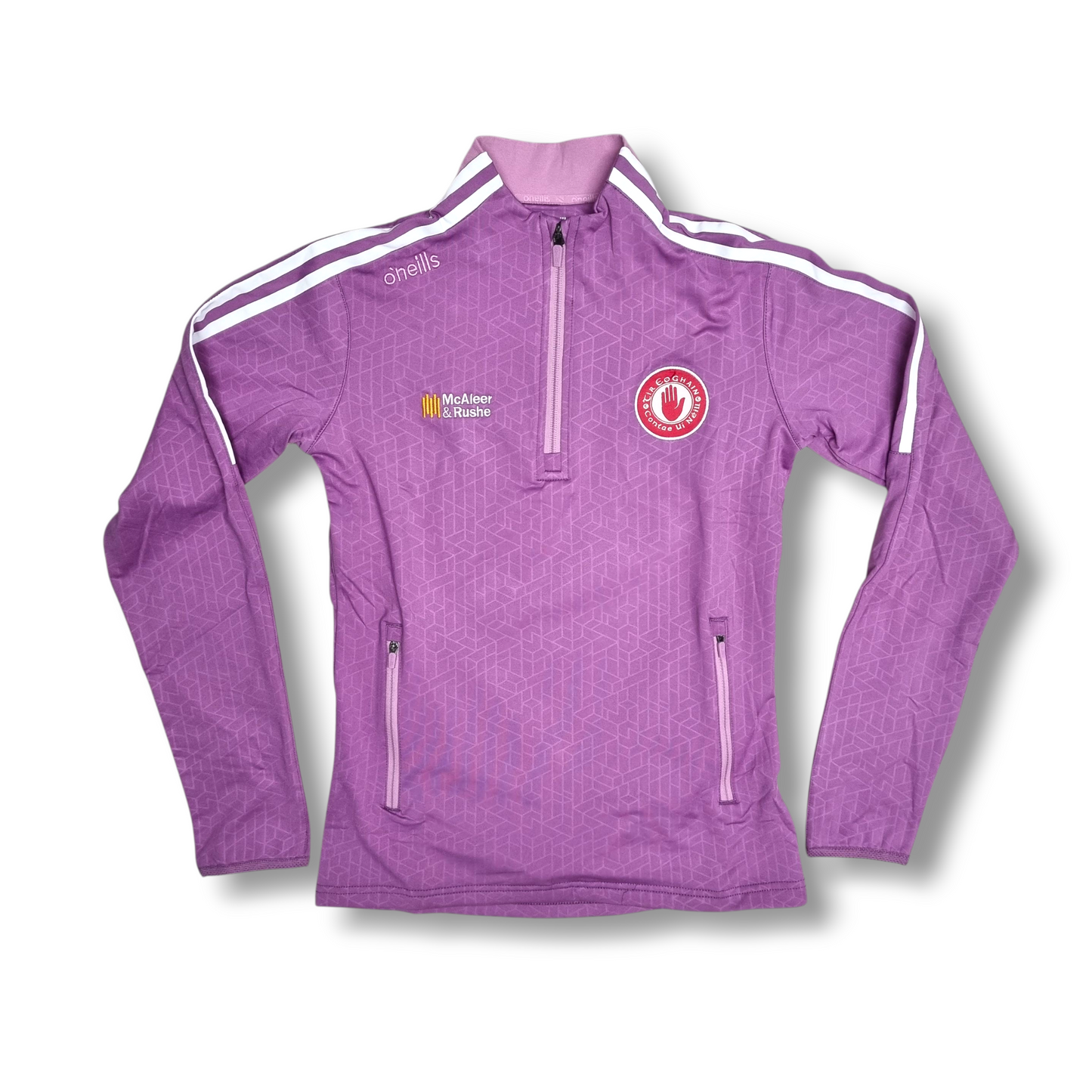 Tyrone GAA Hydra Brushed Half Zip Top - PiNK - ADULTS
