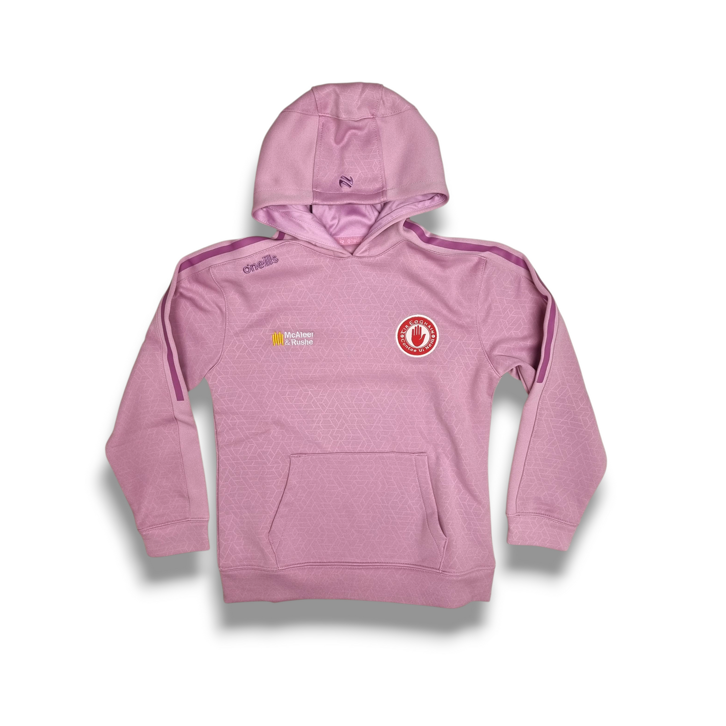 Tyrone GAA Hydra Hoodie - PINK - KIDS