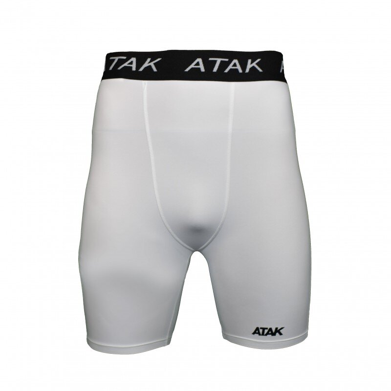 ATAK Compression Shorts WHITE - ADULT