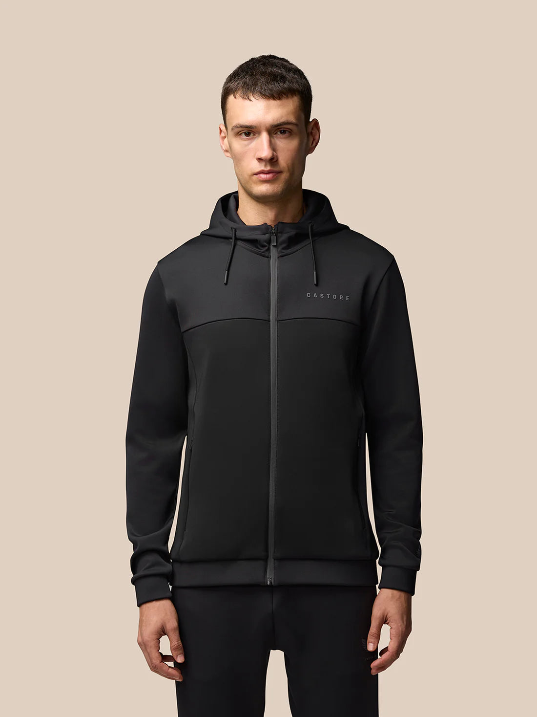 Castore Flex - Full Zip Hood - Black