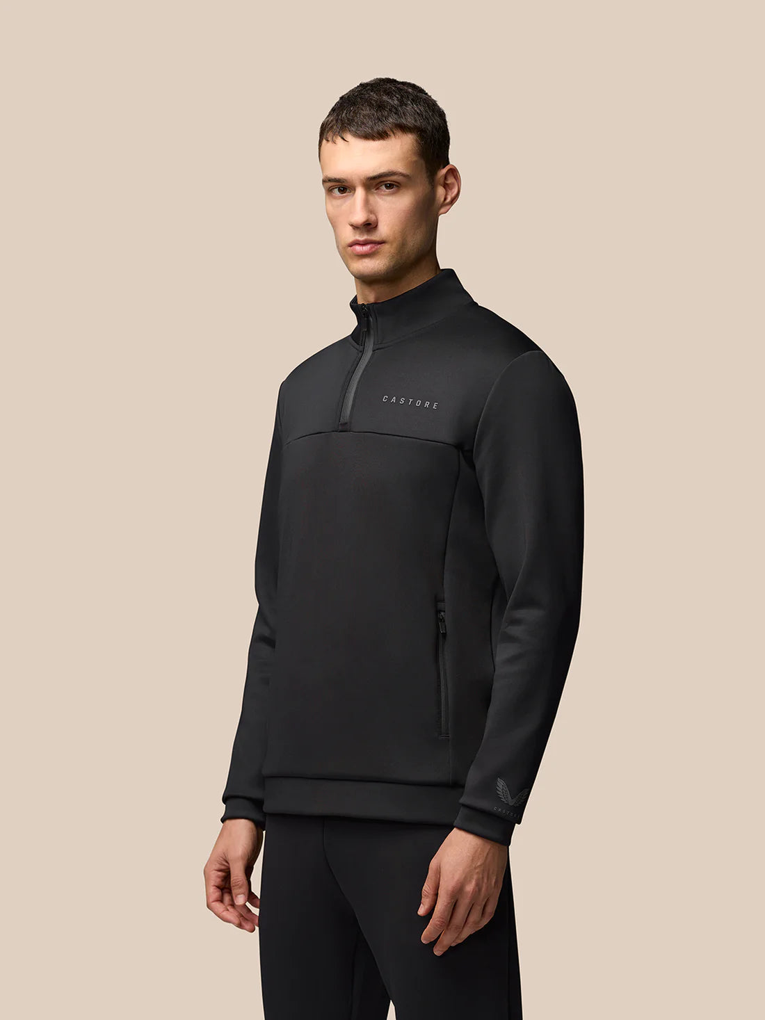 Castore Flex - 1/4 Zip - Black