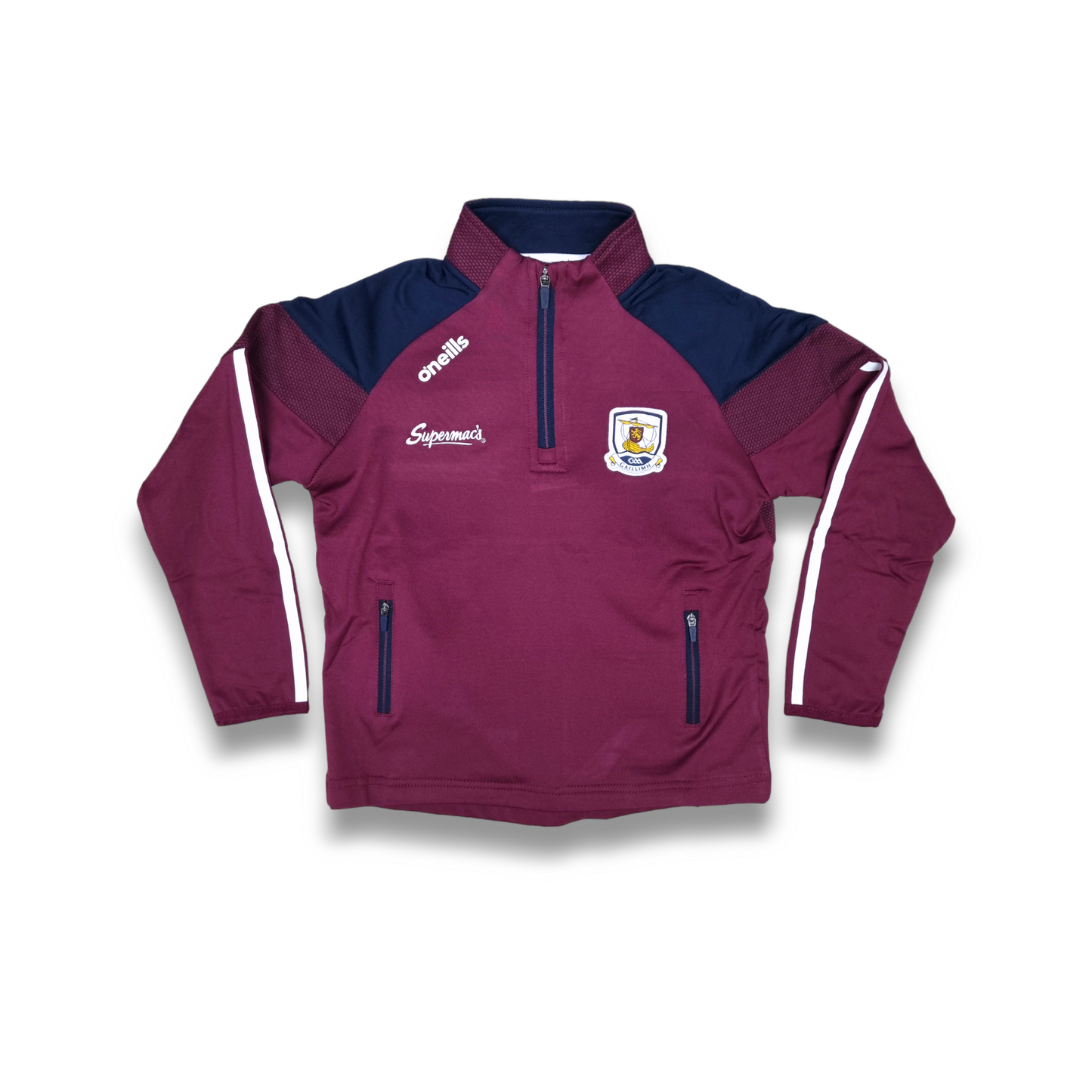 Galway GAA 1/4 Zip - Rockway - Maroon - KIDS
