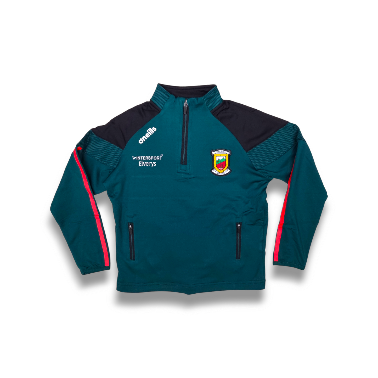 Mayo GAA 1/4 Zip - Rockway - Bottle - KIDS