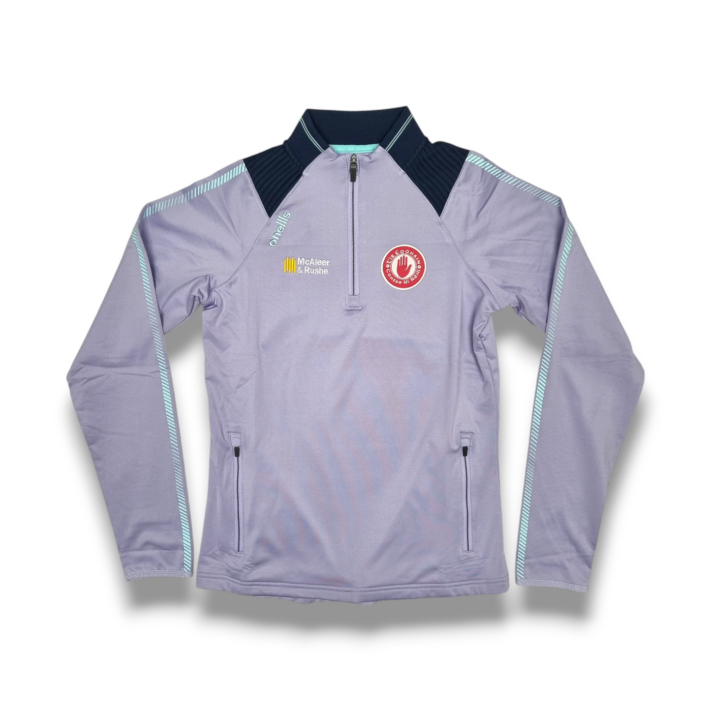 Tyrone GAA Dynamo Brushed Half Zip Top - Purple - Adults