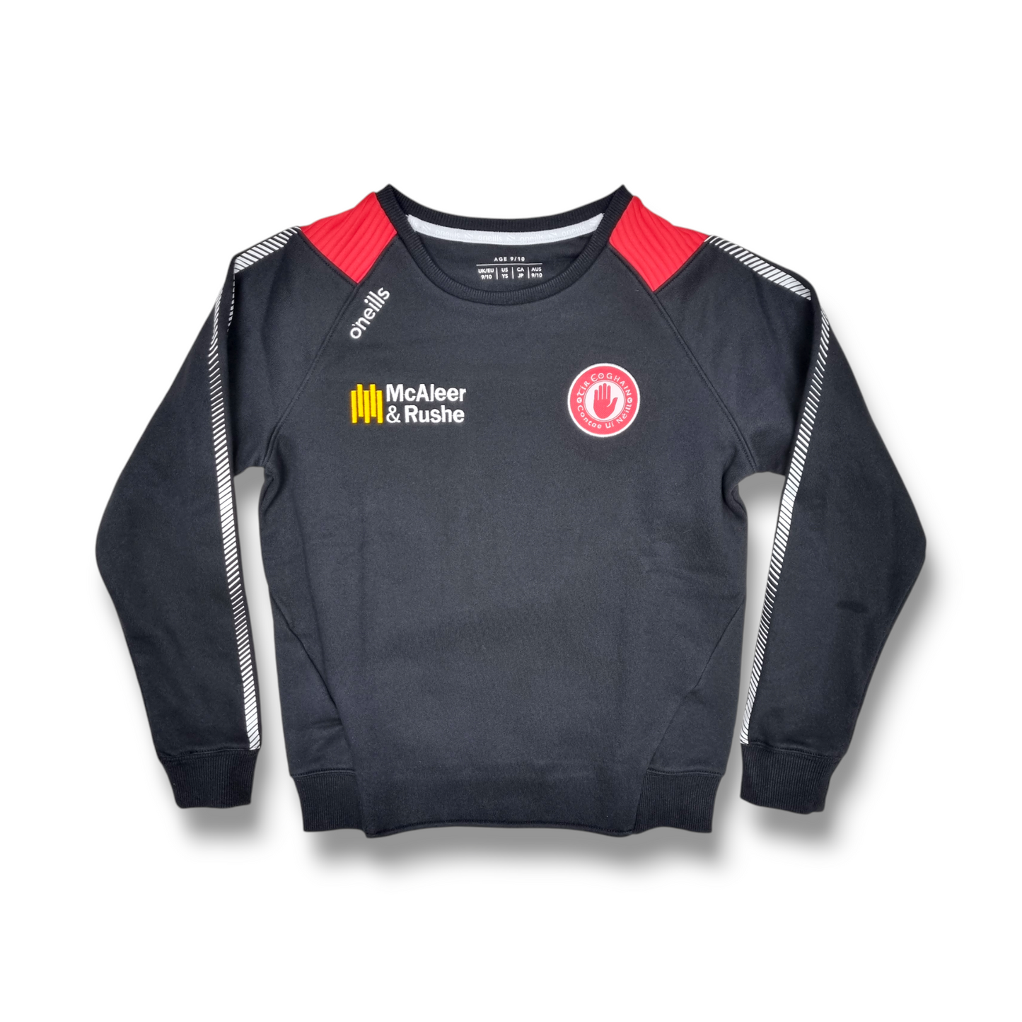 Tyrone GAA Dynamo Crew Jumper - Black - KIDS