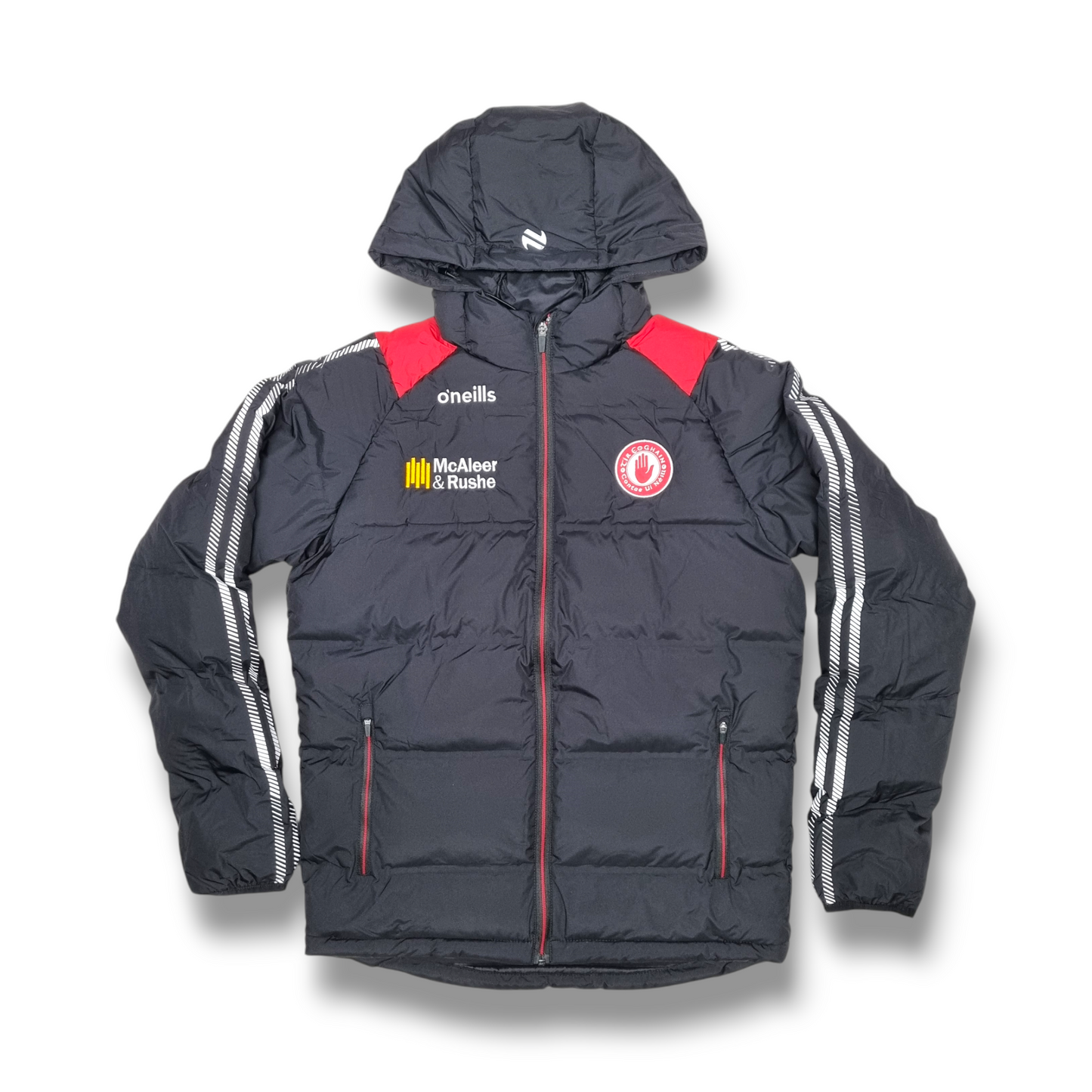 Tyrone GAA Dynamo Padded Jacket - Black - Adults