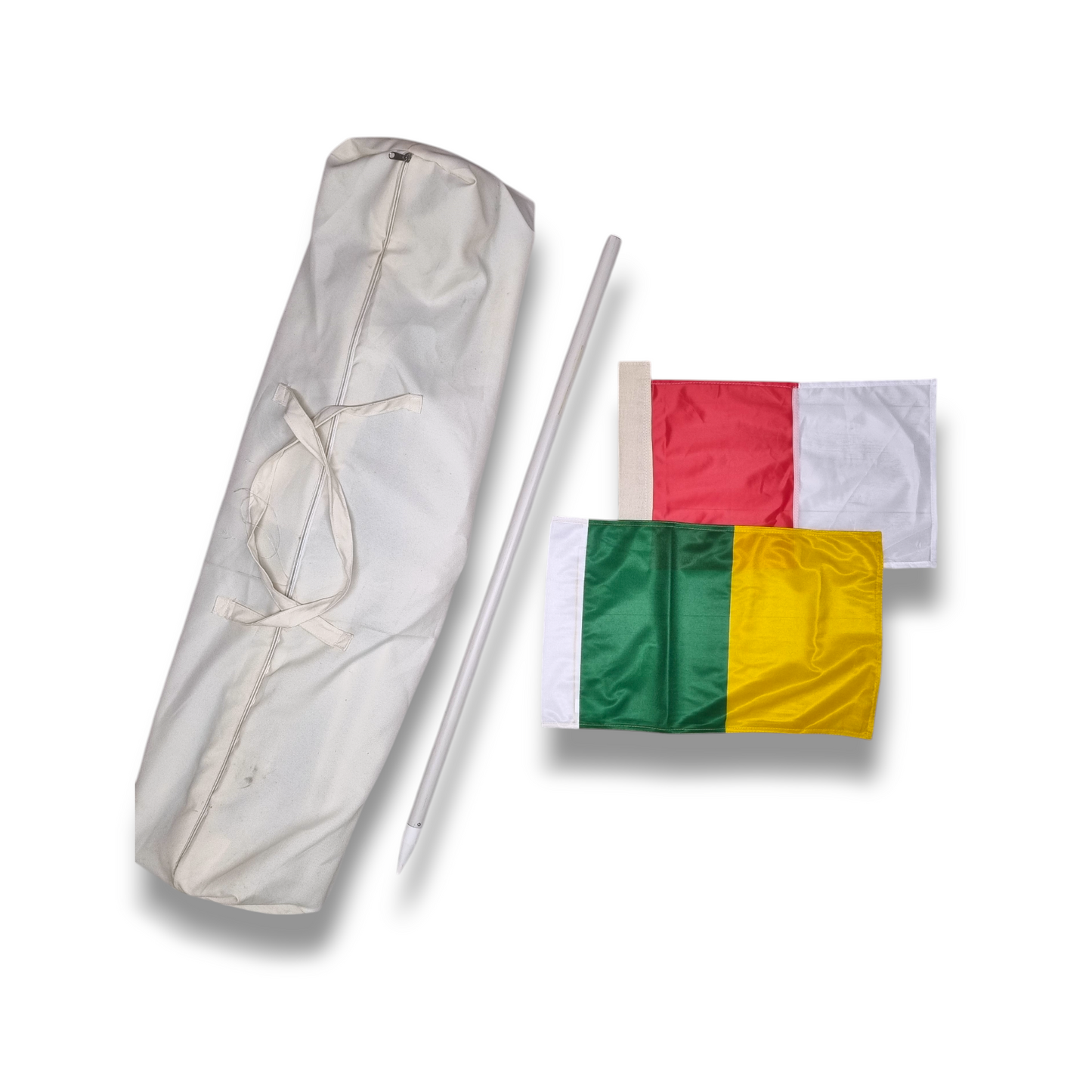 Set of Pitch Flags with Rigid Poles