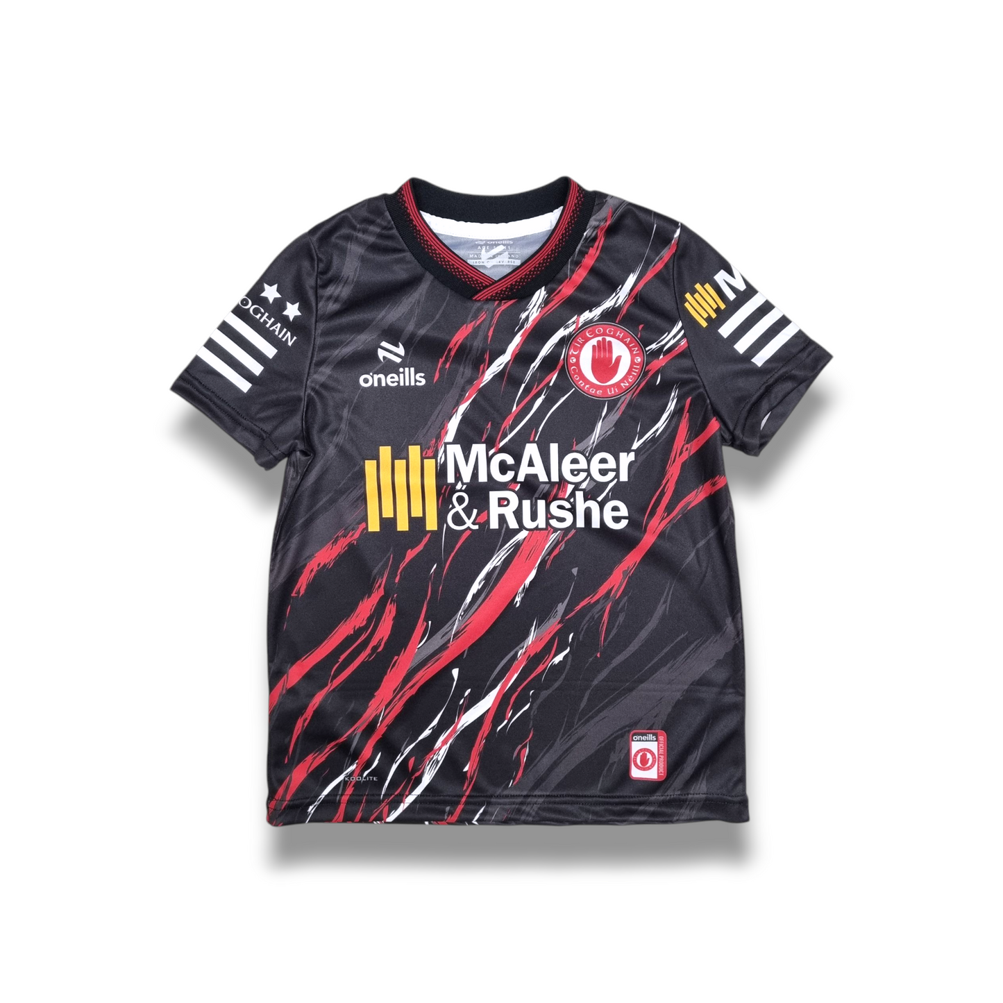 Tyrone GAA Senior Training Jersey 2025 - Black - Kids
