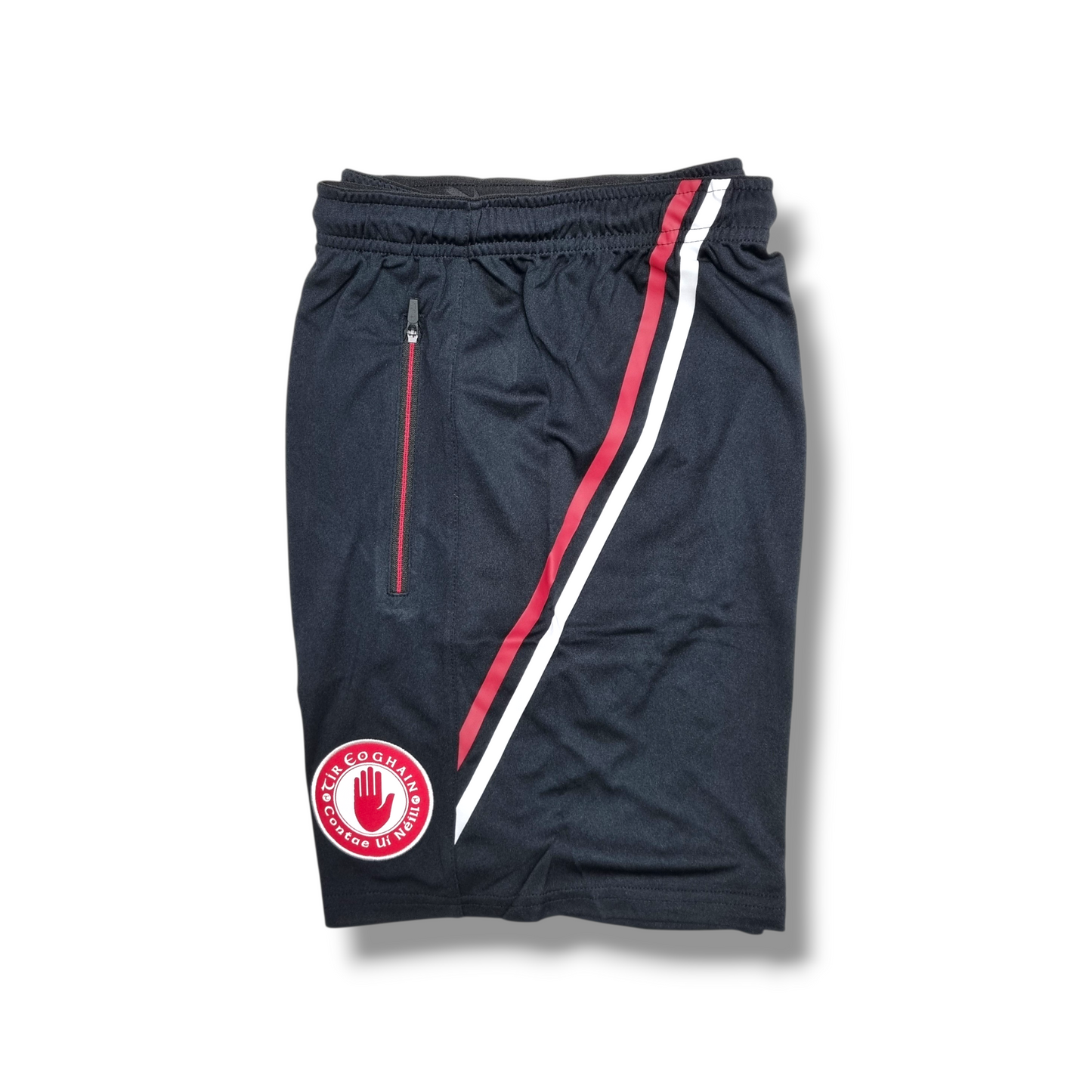 Tyrone GAA Sedona Shorts - BLACK/RED - ADULTS