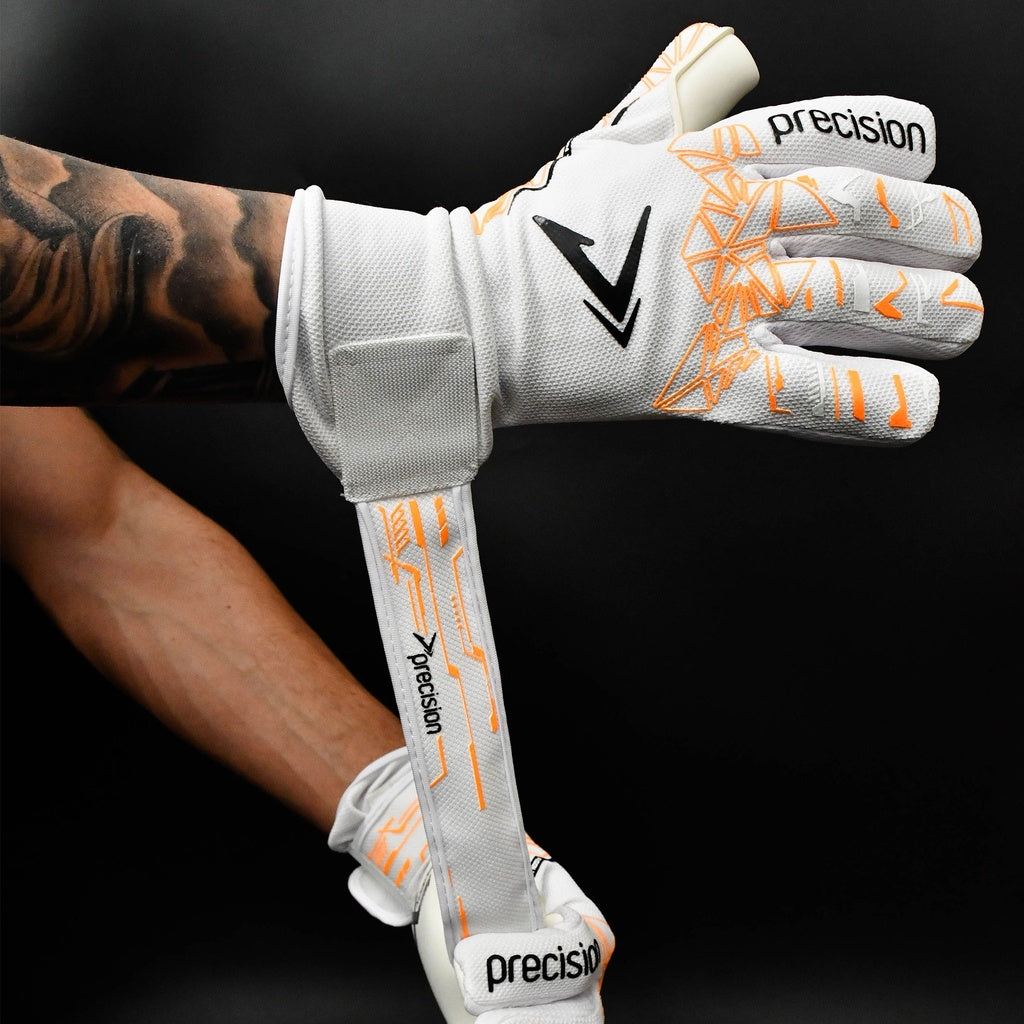 Precision Fusion X Pro Lite Giga GK Gloves - White - Youths