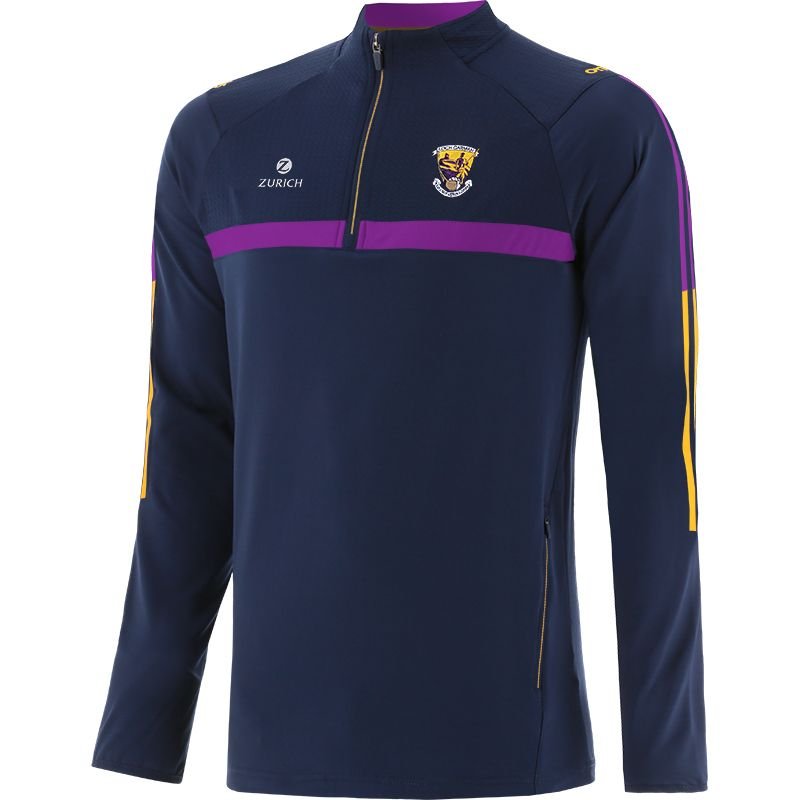 Wexford GAA 1/4 Zip - ADULTS - Marine/Purple