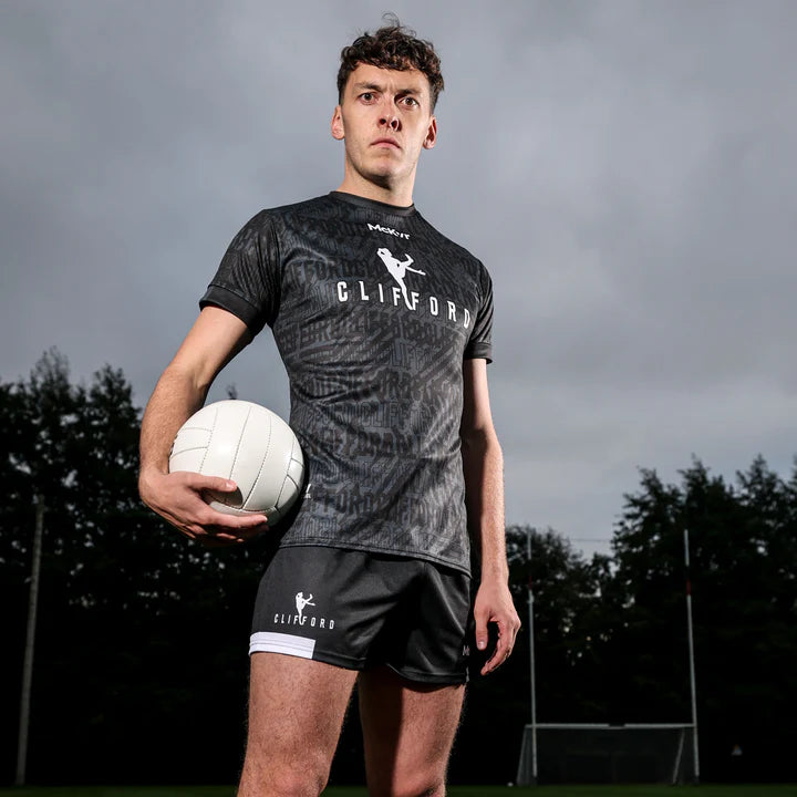 David Clifford Shorts - Black/White - KIDS