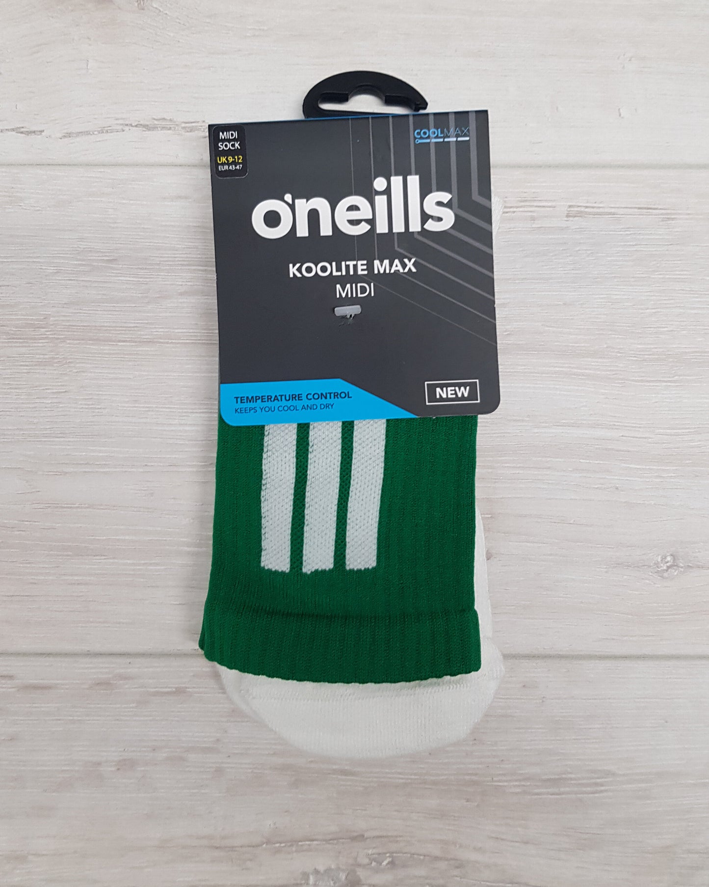 NEW O'Neill's Koolite MAX Midi Sock - Green/White