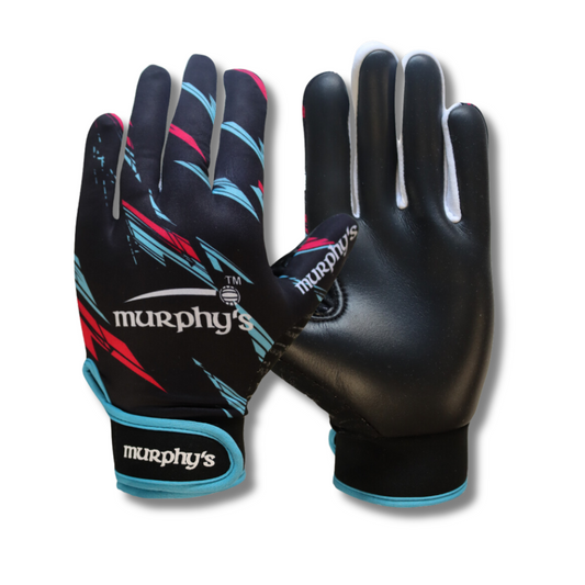 Murphy's Gaelic Gloves - Black/Blue/Pink - KIDS