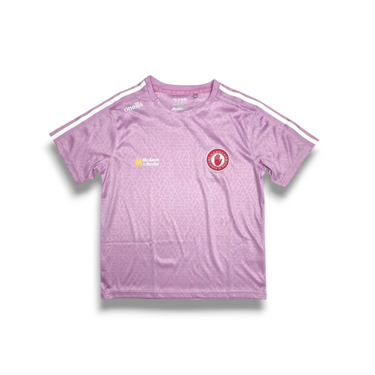 Tyrone GAA Hydra T-Shirt - PINK - KIDS