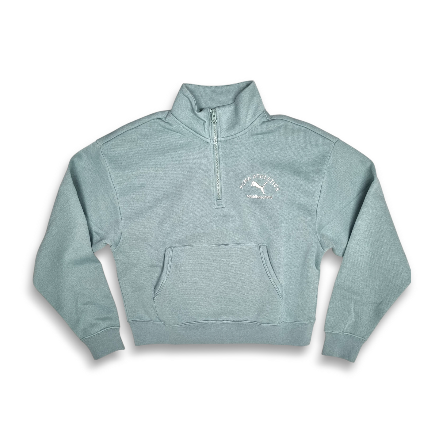 PUMA CLASS Comfort Half-Zip - Light Moss