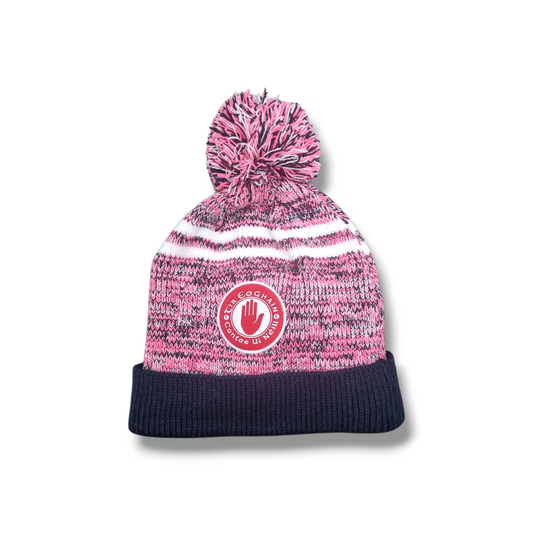 Tyrone GAA - Bobble Hat Harlem Pink - ADULTS