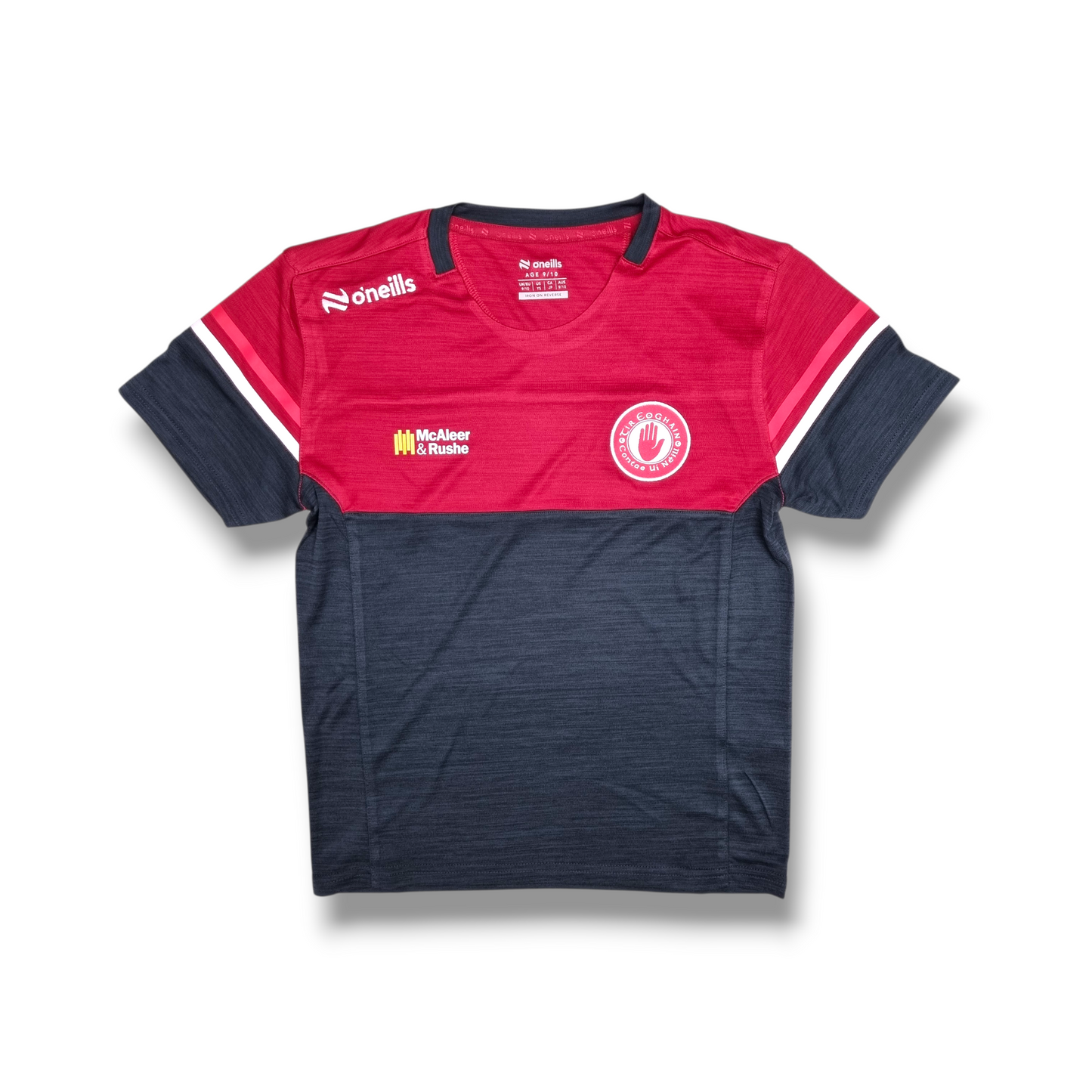 Tyrone GAA Sedona T-Shirt - BLACK/RED - KIDS