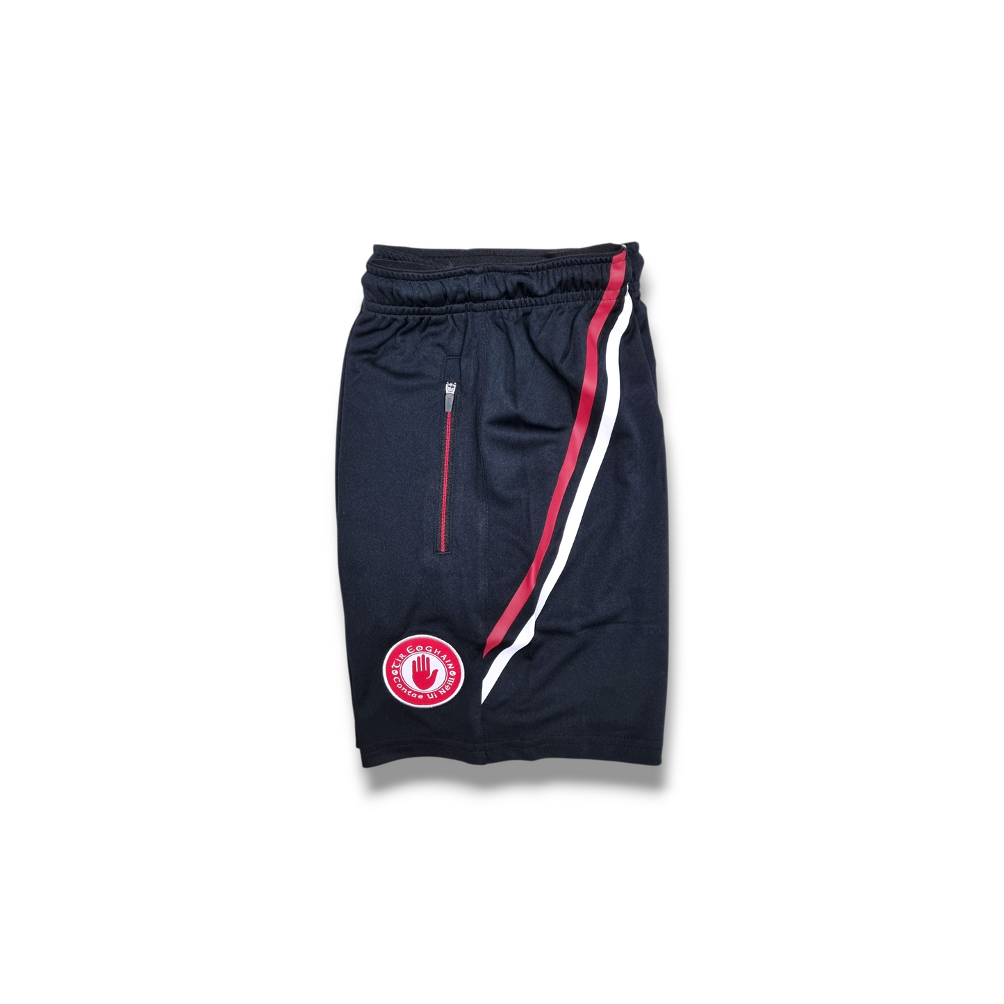 Tyrone GAA Sedona Shorts - BLACK/RED - KIDS