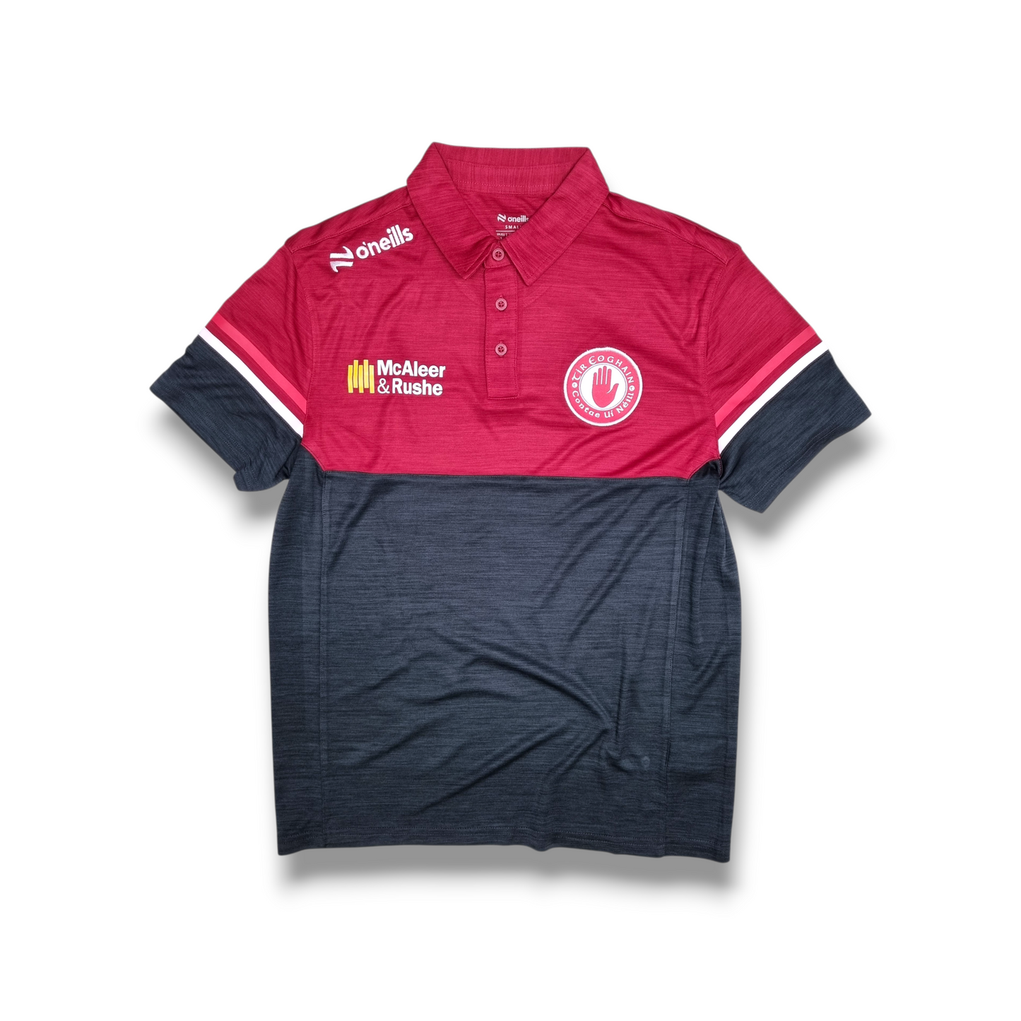 Tyrone GAA Sedona Polo - BLACK/RED - ADULTS