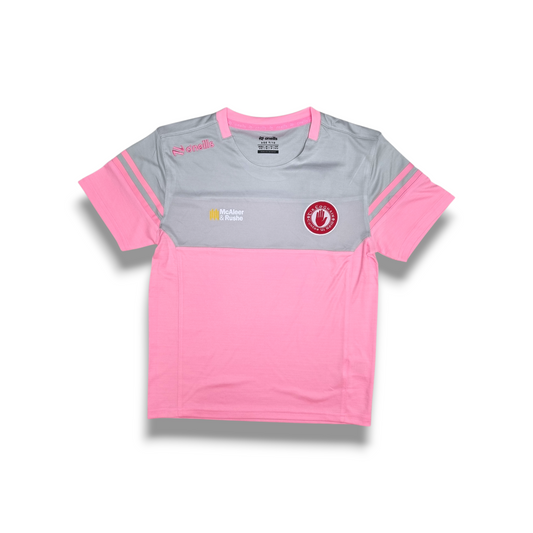 Tyrone GAA Sedona T-Shirt - PINK/WHITE - KIDS