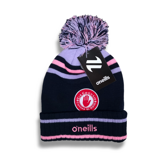Tyrone GAA - Bobble Hat Lilac - ADULTS