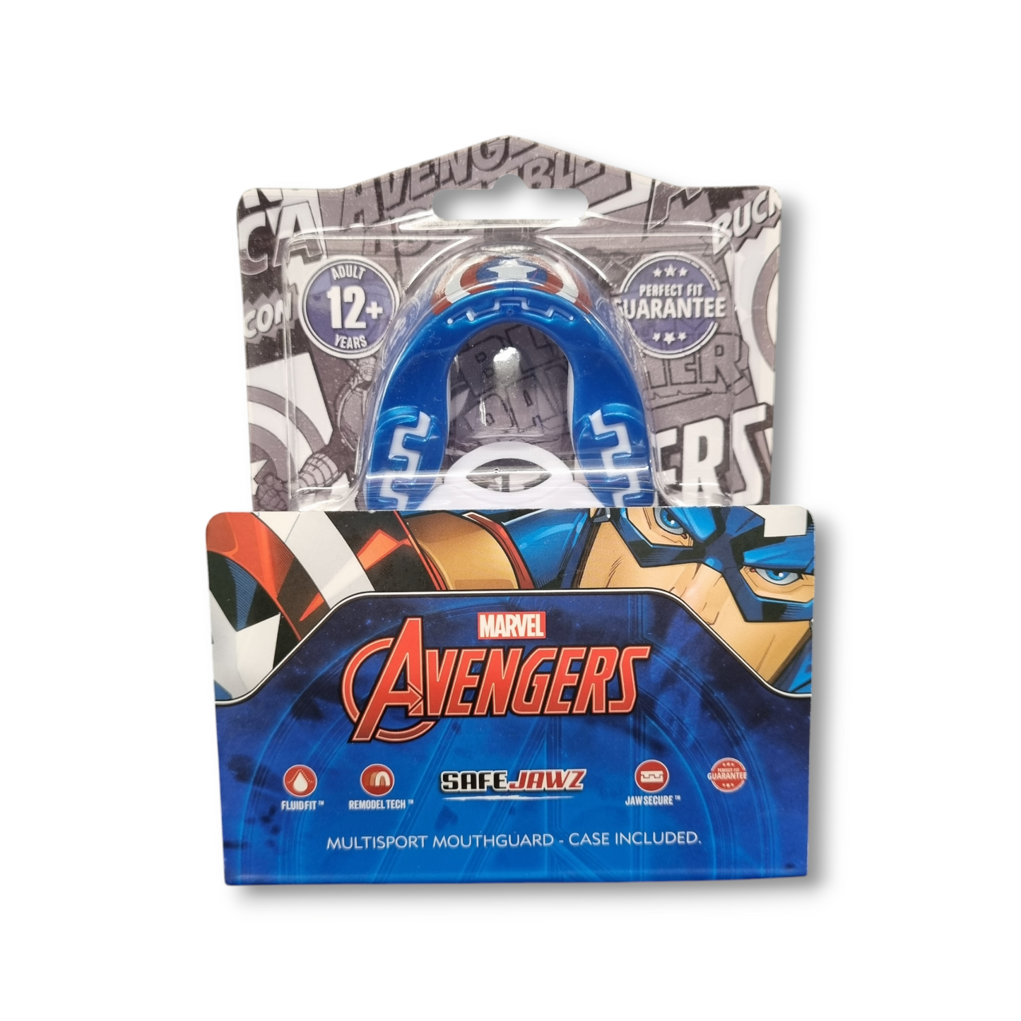 Marvel SafeJawz - Captain America - Adult - Age 12 & Over