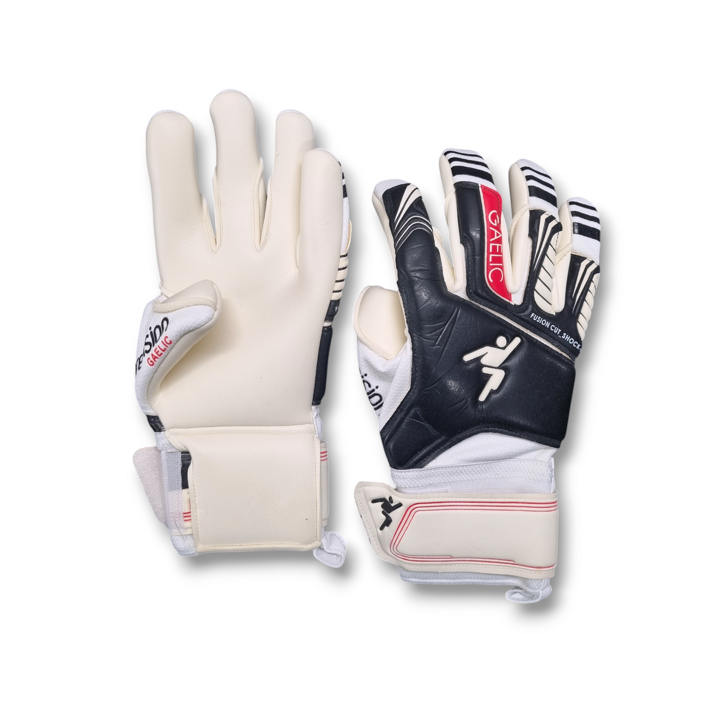 Precision Shock Pro GK Gloves - White - Adults