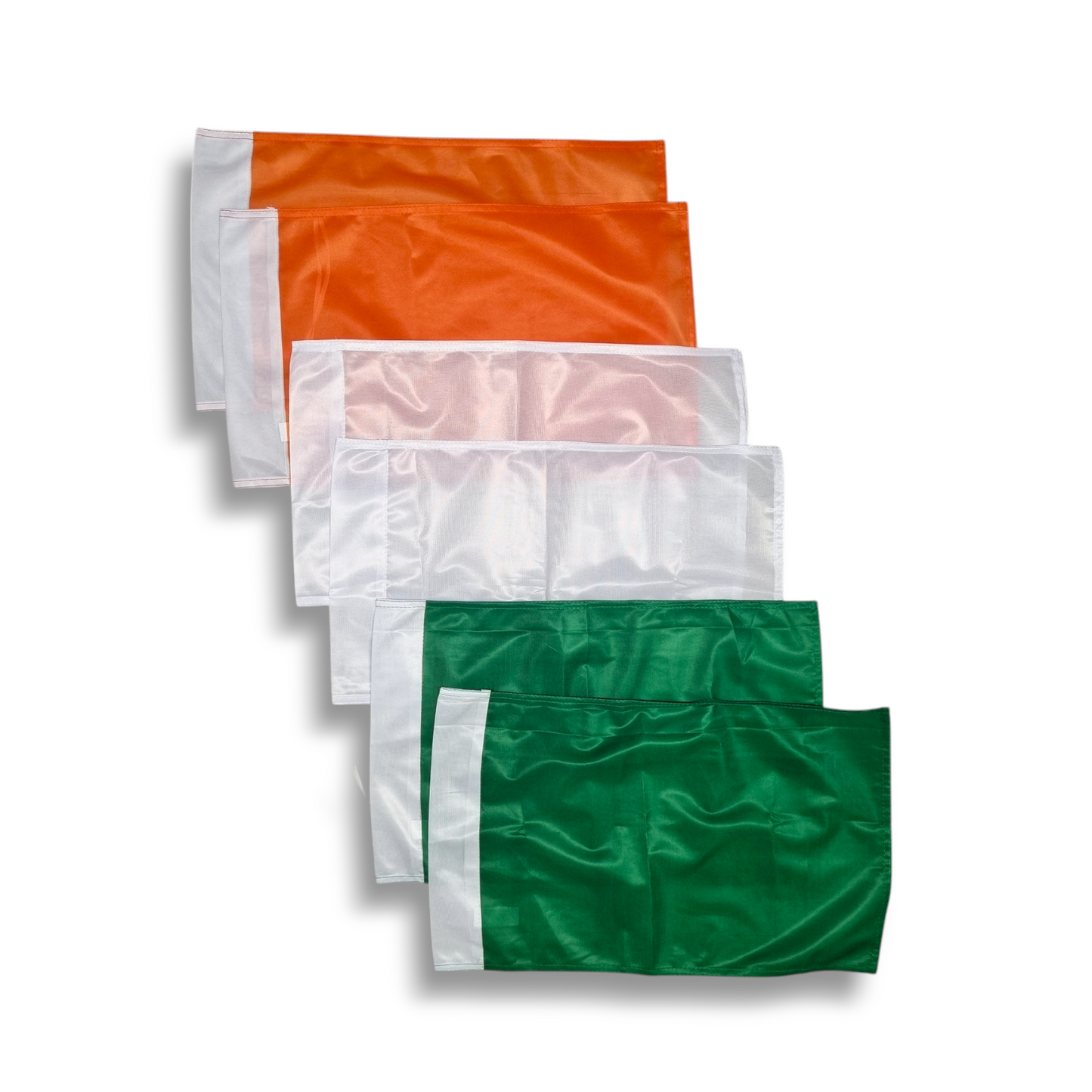 Full Umpire set - 2 x Green, White & Orange.