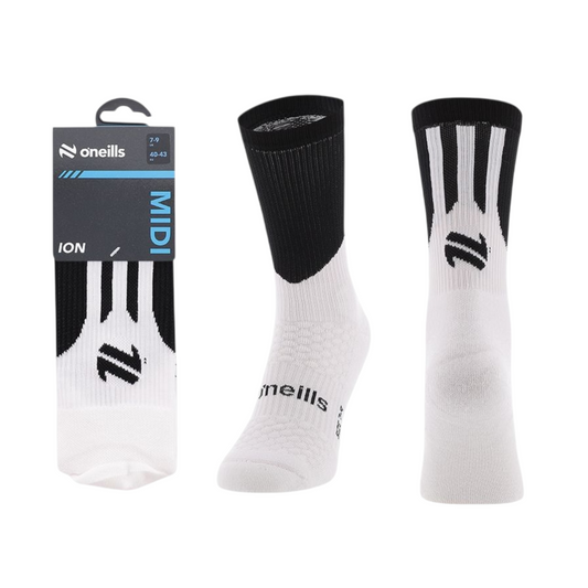 O'Neill's Midi Sock - Black/White - ADULT
